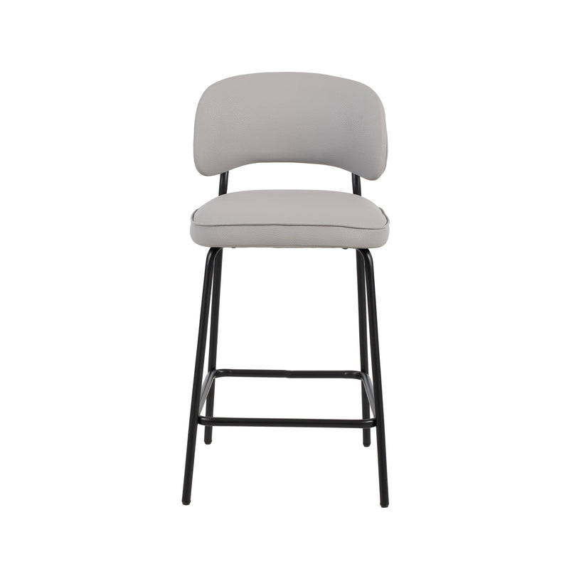 Blythe Ivory Vegan Leather Counter Chair (2 Per Carton)