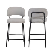 Blythe Ivory Vegan Leather Counter Chair (2 Per Carton)