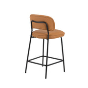 Blythe Orange Vegan Leather Counter Chair (2 Per Carton)