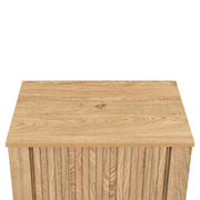Thayer One Drawer End Table/Bedside Table-Natural