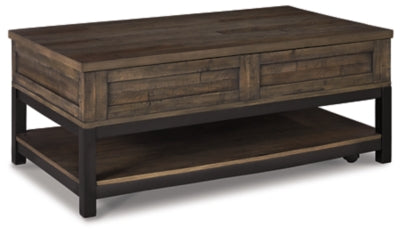 Johurst Coffee Table with Lift Top - Sims Furniture