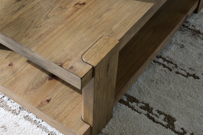 Flangren Coffee Table - Sims Furniture