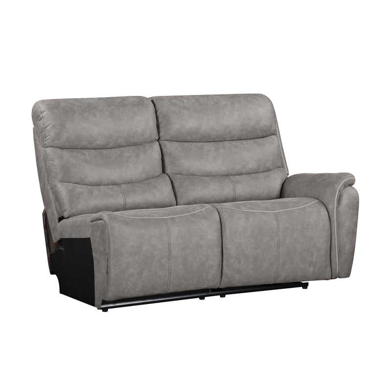 Kamari Raf Loveseat W/One Recliner-Gray