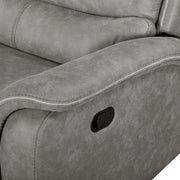 Kamari Raf Loveseat W/One Recliner-Gray