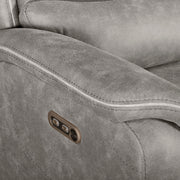 Kamari Laf Console Loveseat W/Dual Pwr Hr & Fr-Gray