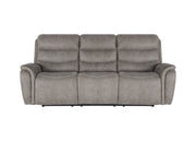 Kamari Sofa W/Dual Recliner-Gray