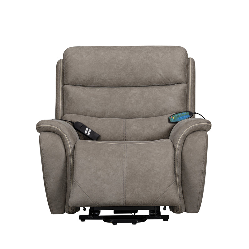 Kamari Power Lift Recliner W/ Heat & Massage-Gray