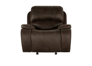 Brookings Glider Recliner-Brown