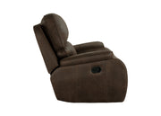 Brookings Glider Recliner-Brown