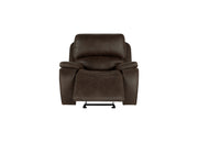 Brookings Glider Recliner W/Pwr Hr & Fr-Brown