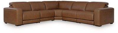 Magic Man 5-Piece Power Reclining Sectional - Sims Furniture