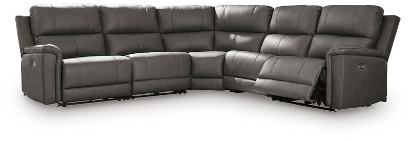 Bleckley Power Reclining Sectional - Sims Furniture