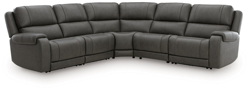 5Z - Pittson Power Reclining Sectional - Sims Furniture