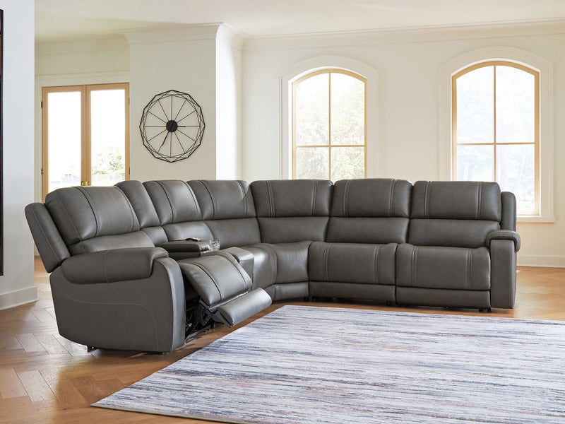 5Z - Pittson Power Reclining Sectional - Sims Furniture
