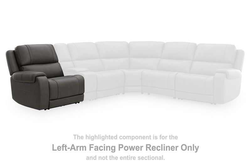 5Z - Pittson Power Reclining Sectional - Sims Furniture