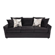 Sylvie Sofa W/4 Accent Pillows-Lush Mink Gray