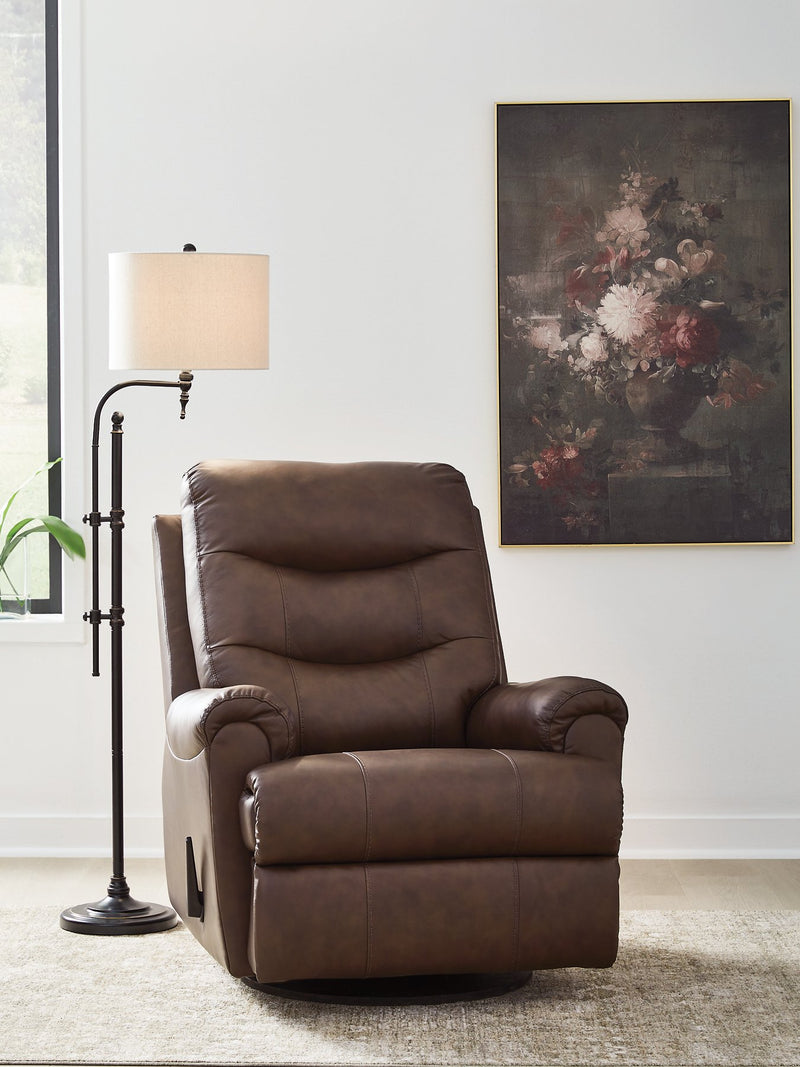 Flynwood Swivel Glider Recliner - Sims Furniture