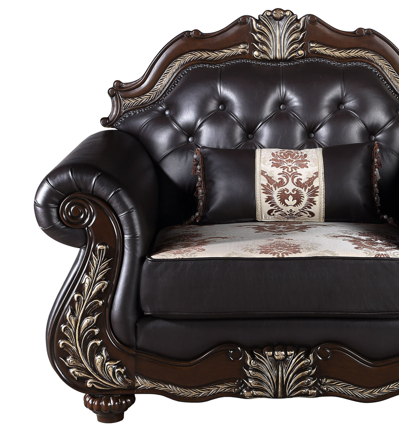Maximus Chair Seat Cushion & Frame, Arms, And Throw Pillow