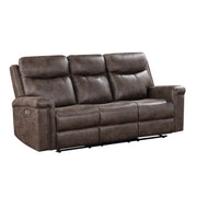 Quade Sofa W/Pwr Fr-Mocha