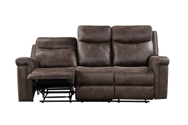 Quade Sofa W/Pwr Fr-Mocha