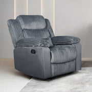 Willow Glider Recliner-Gray