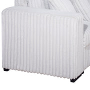 Bliss Laf Loveseat With Corner-Mist Gray