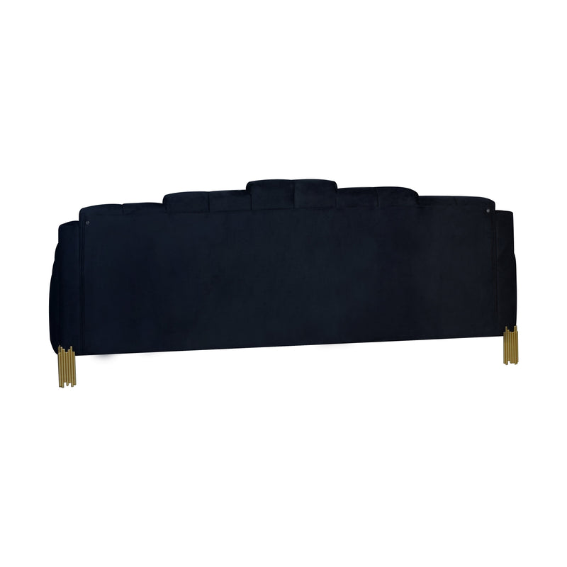 Empire Lighted Sofa-Black