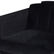 Empire Lighted Sofa-Black