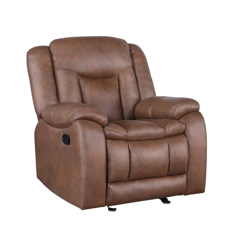 Morello Glider Recliner- Brown