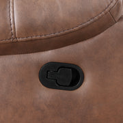 Morello Glider Recliner- Brown