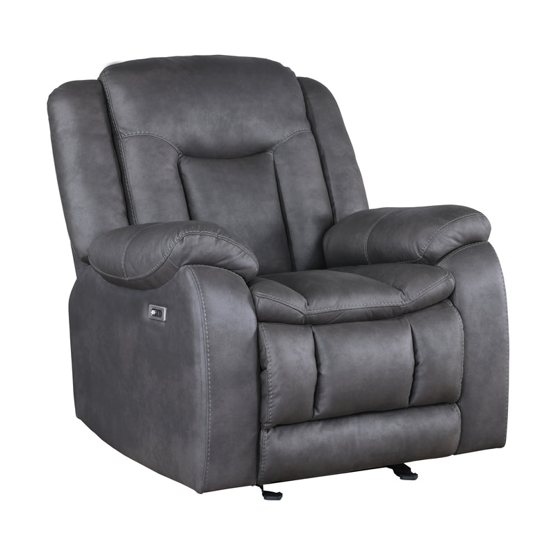 Morello Glider Recliner- Gray