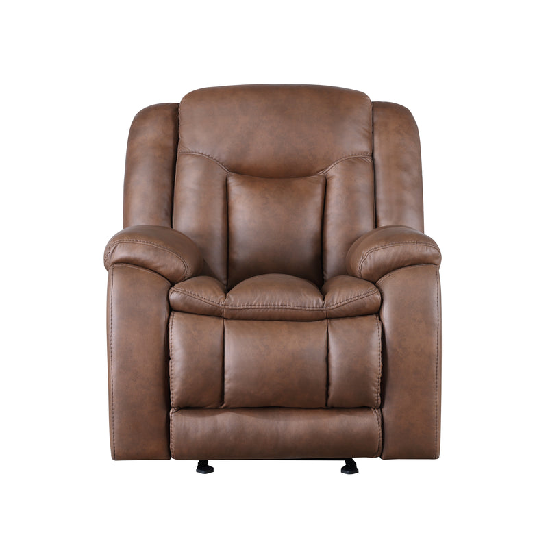 Morello Glider Recliner W/Pwr Fr- Brown