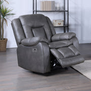 Morello Glider Recliner W/Pwr Fr- Gray