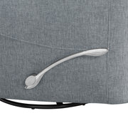 Takami Swivel Recliner-Granite Poly