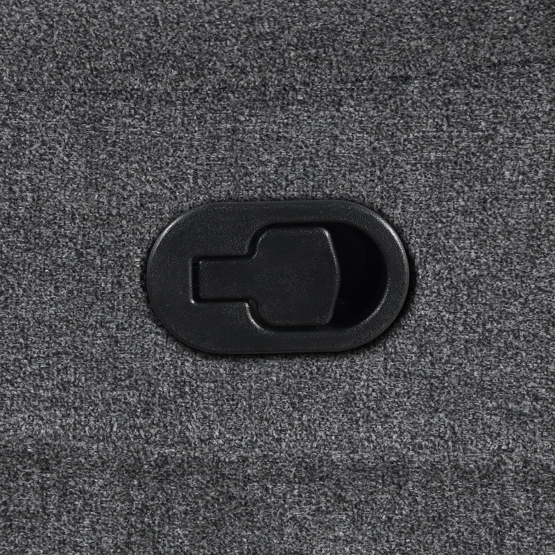 Redondo Glider Recliner W/Heat And Massage-Dk Gray