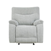 Chablis Glider Recliner W/Heat & Massage-Mist Gray