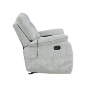 Chablis Glider Recliner W/Heat & Massage-Mist Gray
