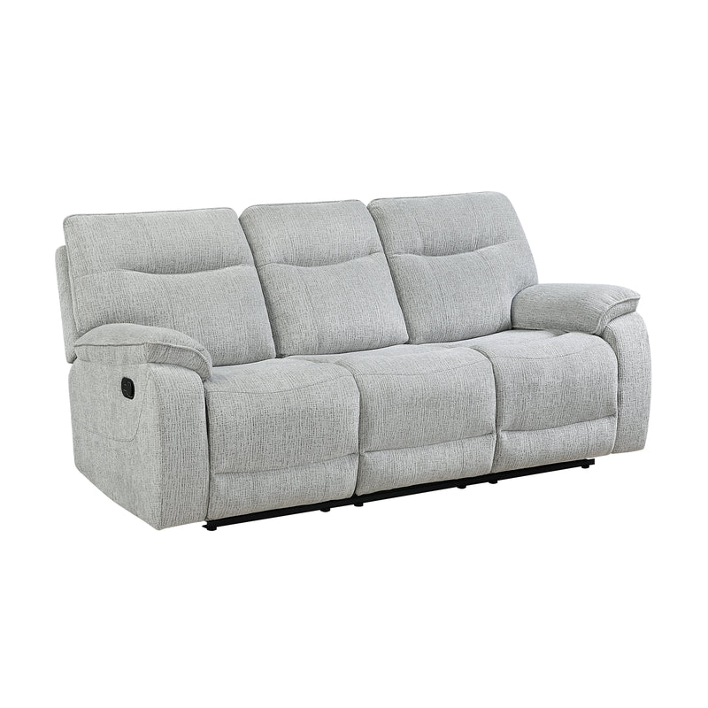 Chablis Reclining Sofa-Mist Gray
