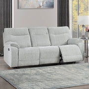 Chablis Reclining Sofa-Mist Gray