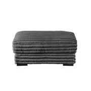 Embrace 41" Ottoman-Charcoal
