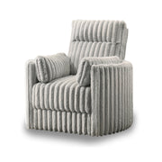 Embrace Swivel Accent Chair-Gray