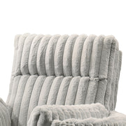 Embrace Swivel Accent Chair-Gray