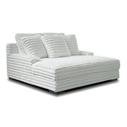 Embrace Dual Chaise Lounge-White