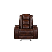 Chester Glider Recliner-Brown
