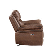 Ryland Glider Recliner W/Pwr Fr- Brown