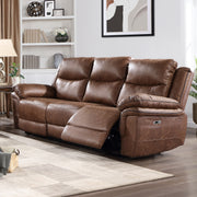 Ryland Sofa W/Pwr Fr- Brown