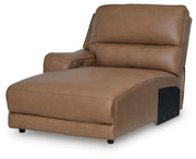 DeepWakes Power Reclining Sectional with Chaise - Sims Furniture