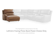DeepWakes Power Reclining Sectional with Chaise - Sims Furniture