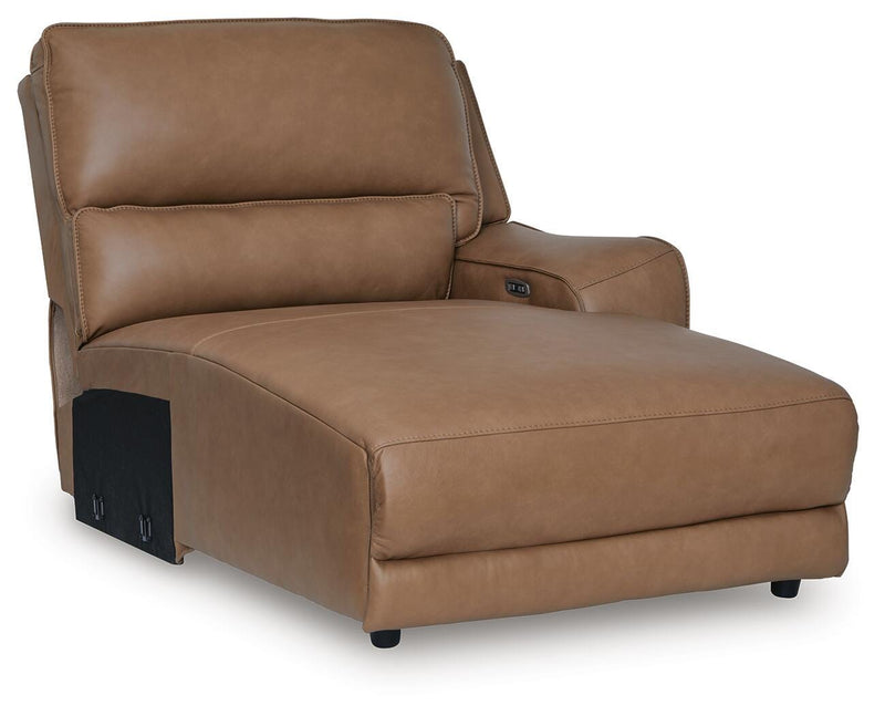 DeepWakes Power Reclining Sectional with Chaise - Sims Furniture