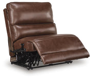 DeepWakes Power Reclining Sectional with Chaise - Sims Furniture